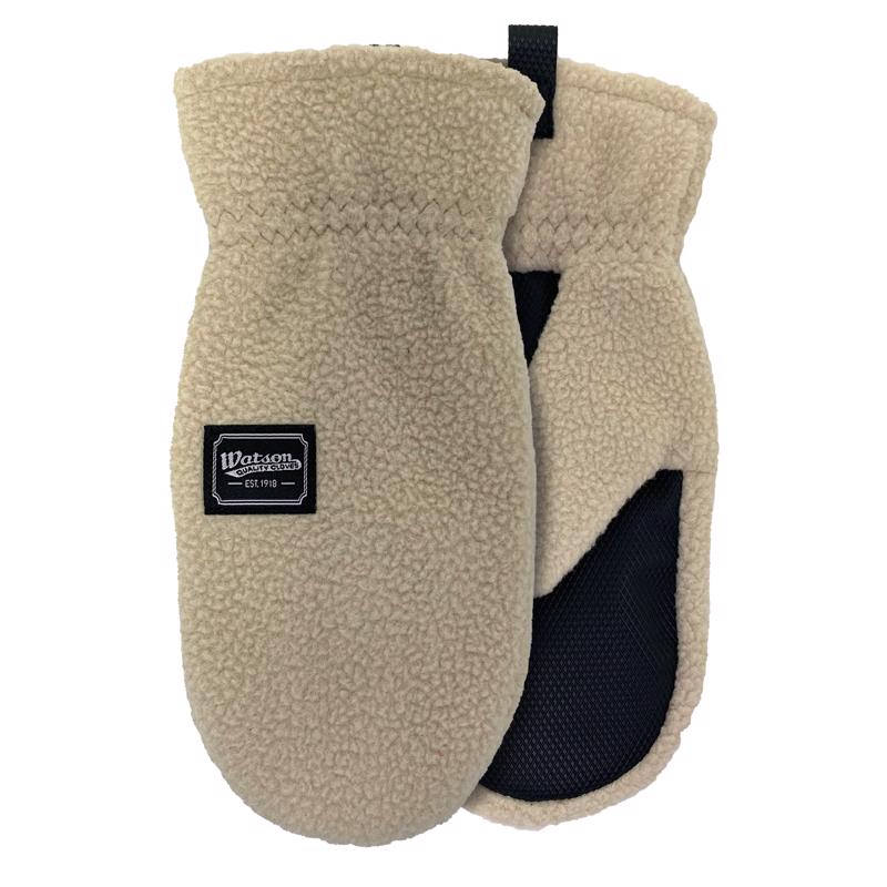 WATSON GLOVES进口代理批发 Watson Gloves S 涤纶女士 Baa Baa Mitt 奶油色连指手套