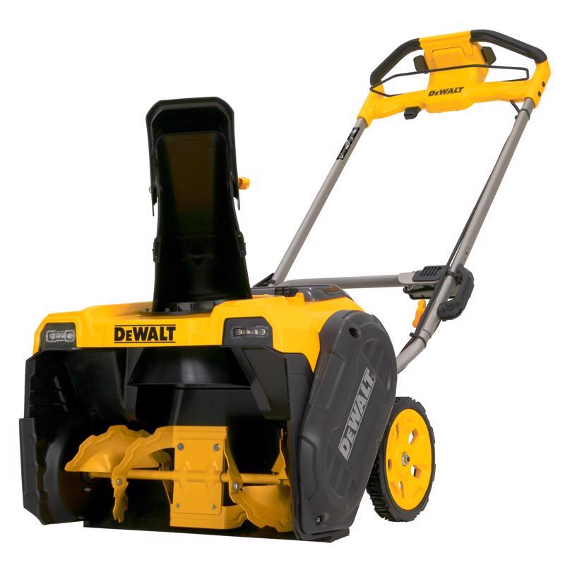 DEWALT进口代理批发 DEWALT 60V MAX FLEXVOLT DCSNP2142Y2 21 英寸单级 60 V 电池吹雪机套件（电池和充电器