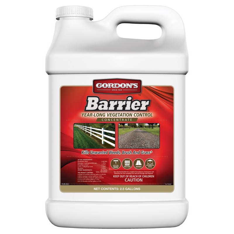 Barrier Year Long Vegetation Control Herbicide Concentrate, 2.5 Gallon