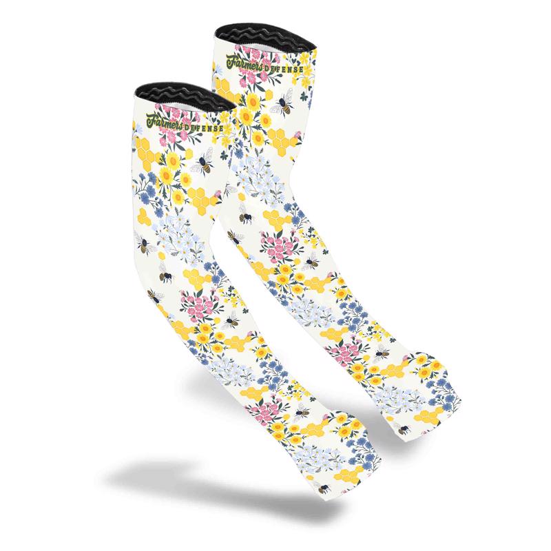 Cream Save The Bees Protection Sleeves, Large/extra Large, Unisex