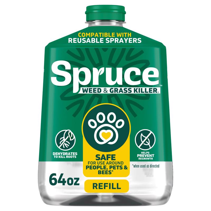 Spruce Snap & Spray Refill Broadleaf Weed and Vegetation Killers RTU Liquid 64 fl. oz.