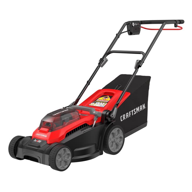 CRAFTSMAN 15 in. 20 V Battery Lawn Mower Kit (Battery & Charger)