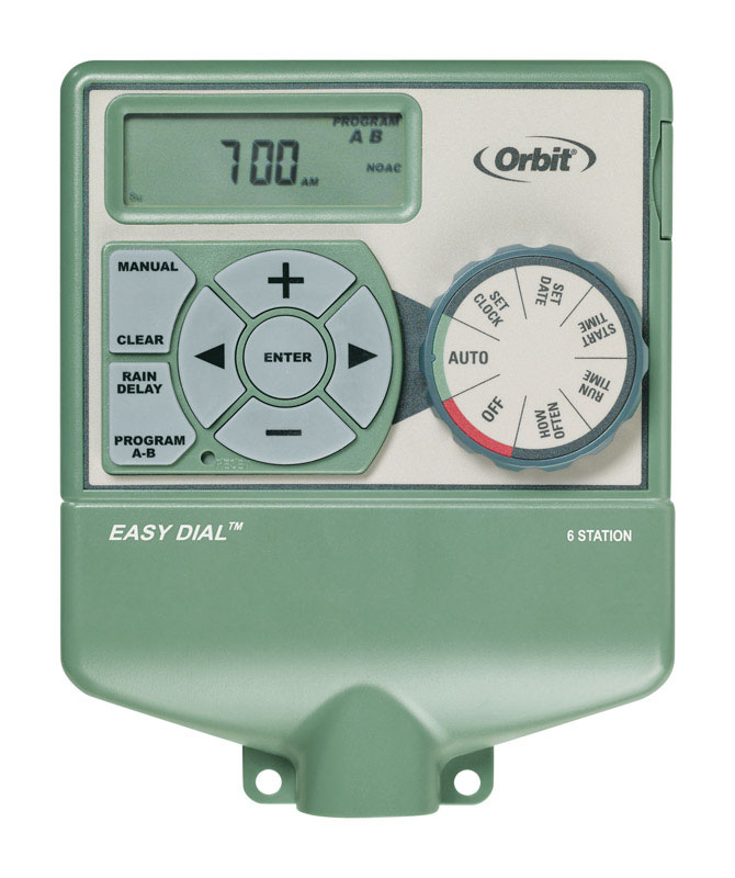 ORBIT进口代理批发 Orbit Easy Dial 可编程 6 区喷水定时器