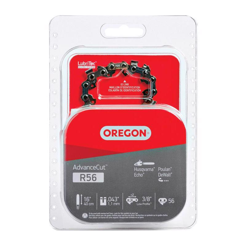 OREGON进口代理批发 Oregon AdvanceCut R56 16 英寸电锯链 56 个链节