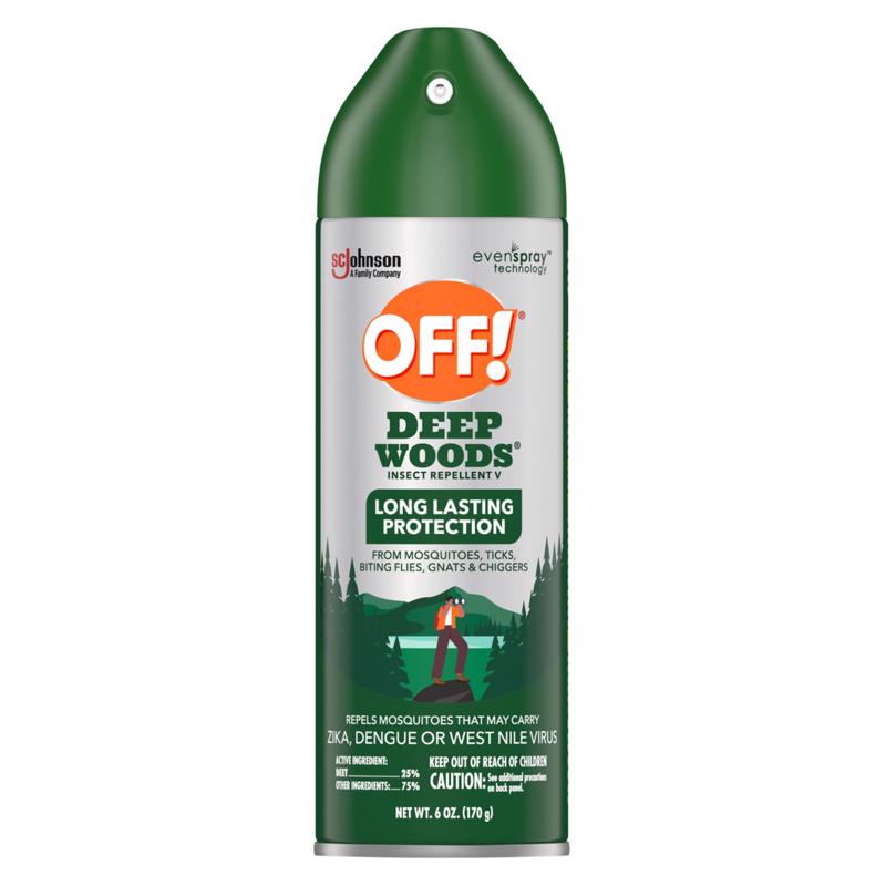OFF! Deep Woods Insect Repellent Liquid For Biting Insects 6 oz