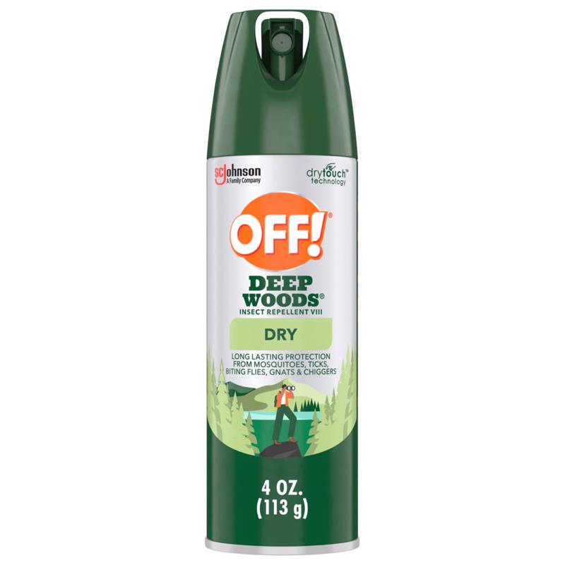 DEEP WOODS OFF DRY 4OZ