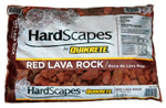 QUIKRETE进口代理批发 Quikrete HardScapes 红色熔岩装饰石 0.5 立方英尺