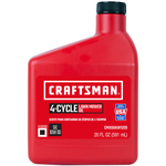 CRAFTSMAN进口代理批发 Craftsman 10W-30 4 冲程割草机机油 20 盎司 1 包