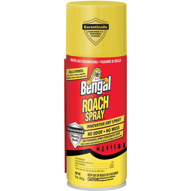 Bengal Roach Spray Insect Killer Liquid 9 oz