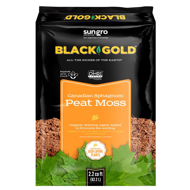 BLACK GOLD进口代理批发 黑金有机加拿大泥炭藓泥炭 2.2 立方英尺