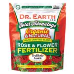 DR. EARTH进口代理批发 Dr. Earth Total Advantage 有机颗粒玫瑰植物食品 4 磅