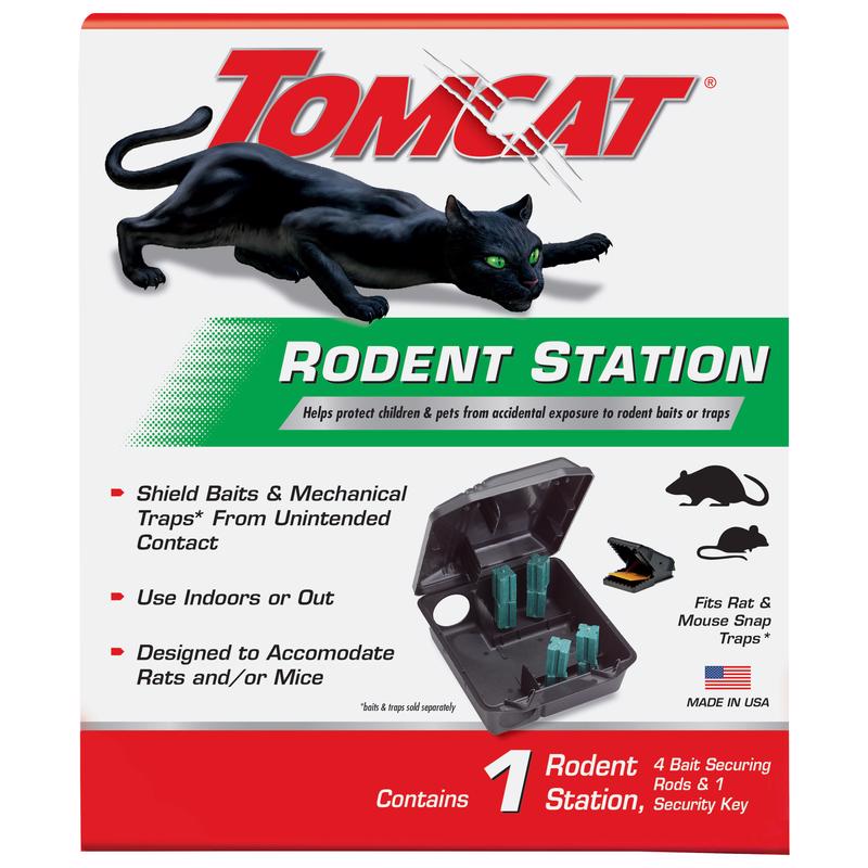 TOMCAT进口代理批发 Tomcat 啮齿动物诱饵站块，适用于小鼠和大鼠 1 包