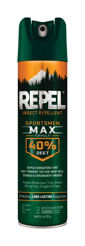 REPEL进口代理批发 Repel Sportsmen Max 蜱虫驱虫液 6.5 盎司