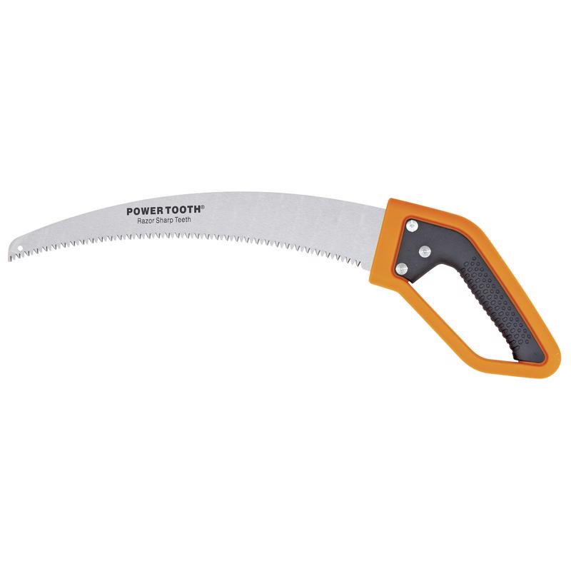 Fiskars Power Tooth 15 in. Steel Curved Tree Saw