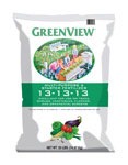 GREENVIEW进口代理批发 GreenView 水果/蔬菜 13-13-13 肥料 33 磅