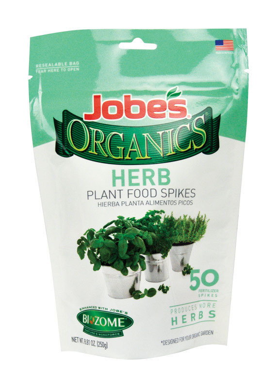 JOBES进口代理批发 Jobe's 有机穗状植物食品 8.81 盎司