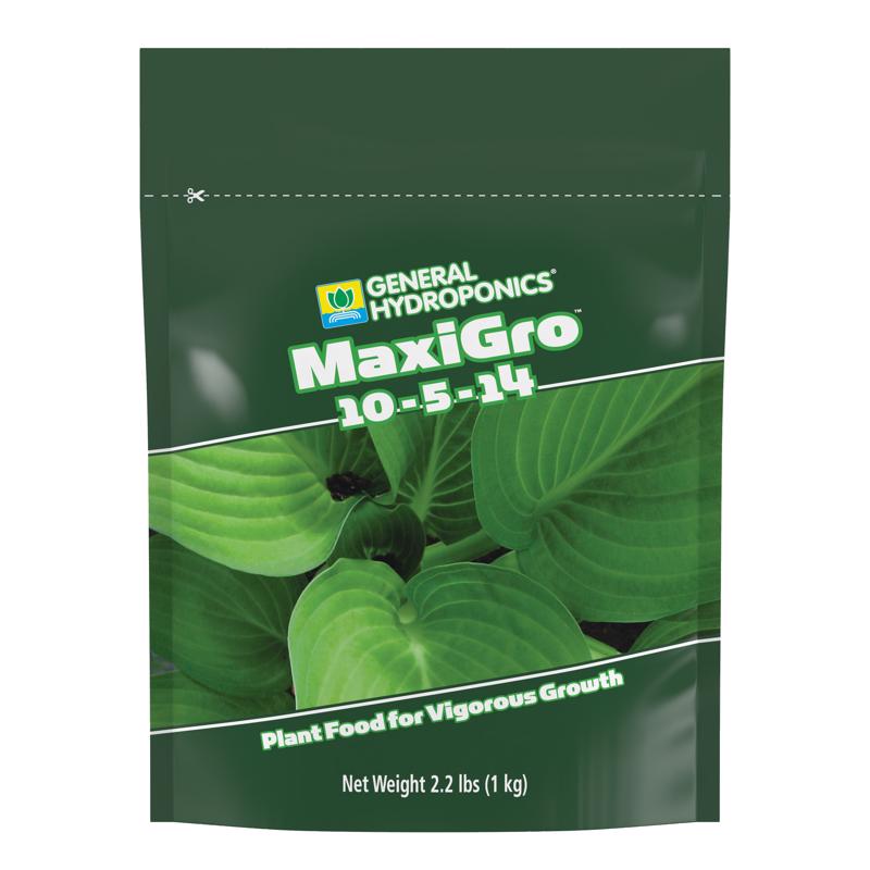 GENERAL HYDROPONICS进口代理批发 一般水培 MaxiGro 颗粒植物食品 2.2 磅