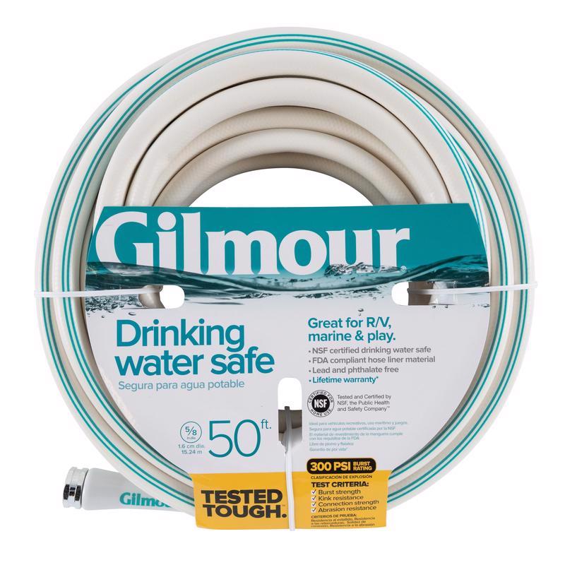 GILMOUR进口代理批发 Gilmour 5/8 英寸 DX 50 英尺长 RV/船用软管