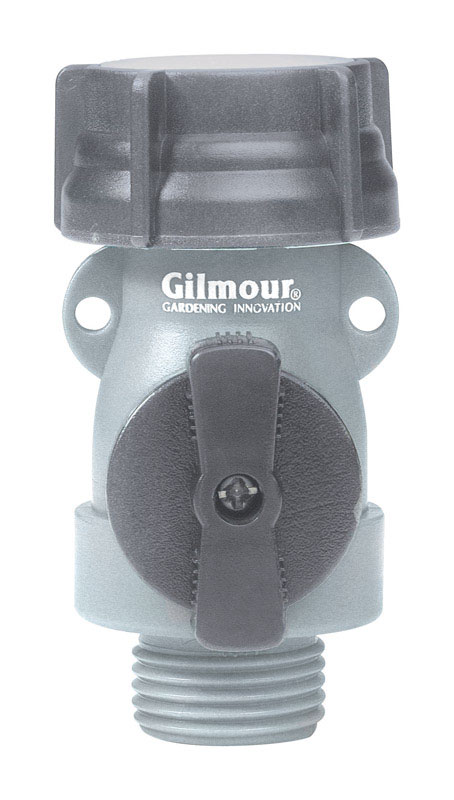 GILMOUR进口代理批发 Gilmour 5/8 英寸聚合物螺纹外螺纹软管截止阀