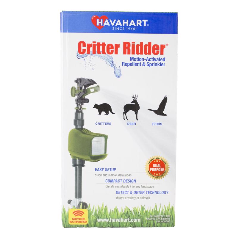 HAVAHART进口代理批发 Havahart Critter Ridder 洒水器动物驱赶器适用于户外害虫