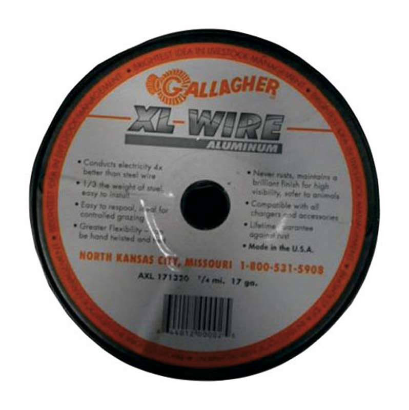 GALLAGHER进口代理批发 Gallagher 直流电围栏线 1320 英尺银