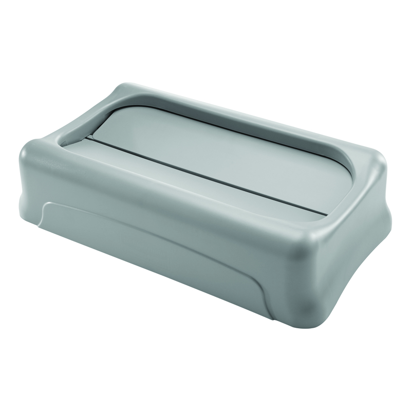 RUBBERMAID进口代理批发 Rubbermaid Slim Jim 树脂 23 加仑垃圾桶盖