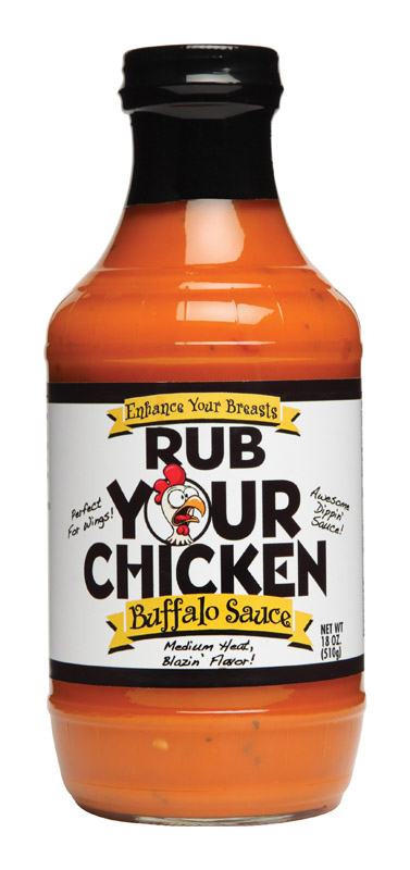 RUB YOUR CHICKEN进口代理批发 Rub Your Chicken 水牛酱 18 盎司