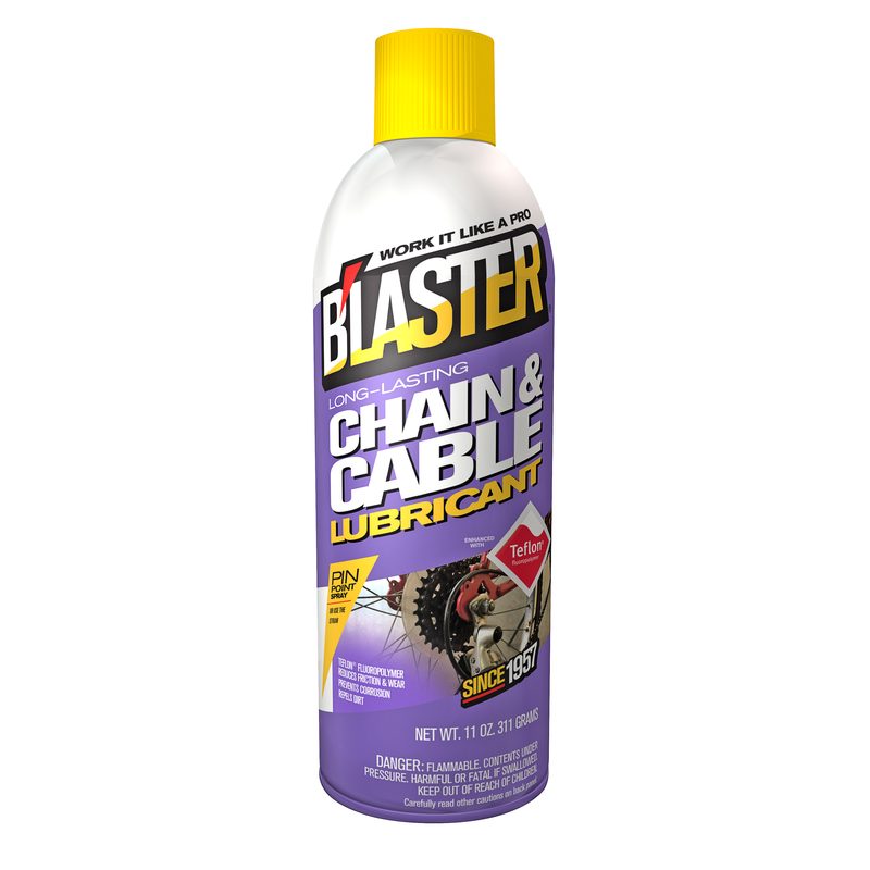 BLASTER进口代理批发 Blaster 链条和电缆润滑剂 11 盎司