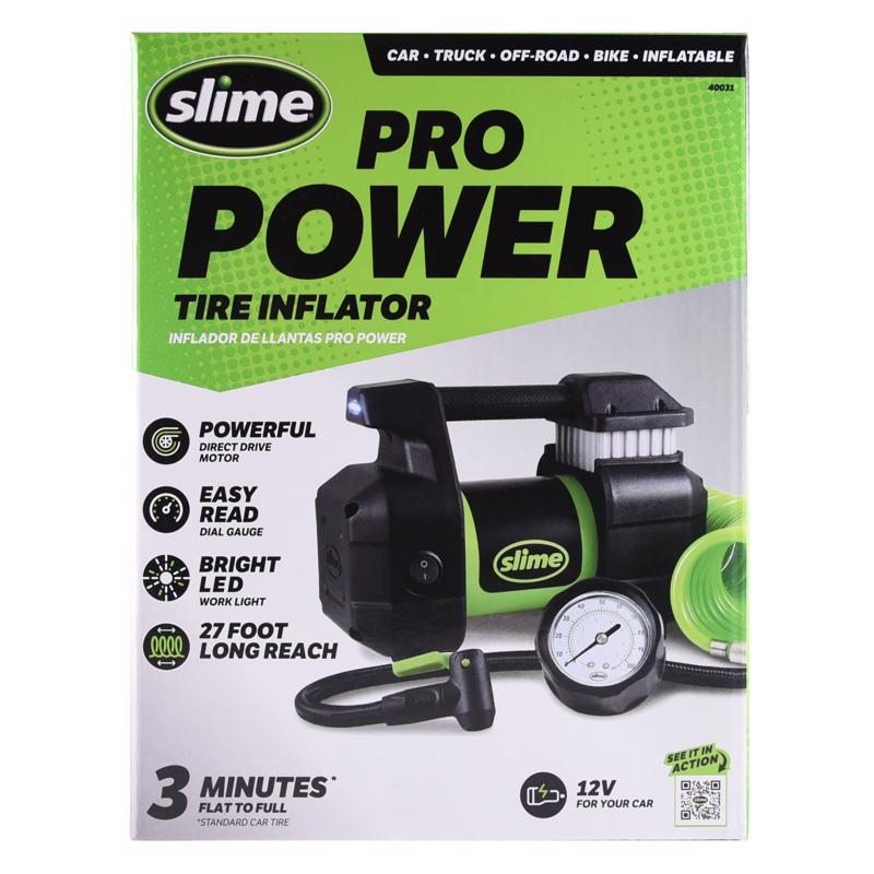 SLiME Slime Pro Power 12 V 100 psi Tire Inflator | PETER&rsquo;S 