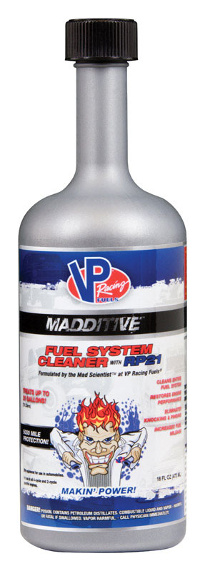 VP RACING FUELS进口代理批发 VP Racing Fuels Madditive 汽油/2 和 4 循环发动机完整燃油系统清洁剂 16 盎司