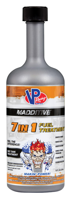 VP RACING FUELS进口代理批发 VP Racing Fuels Madditive 汽油/2 和 4 循环发动机完整燃油系统清洁剂 16 盎司