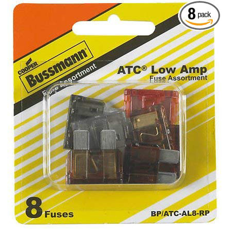 BUSSMANN进口代理批发 Bussmann ATC 各种刀片保险丝分类 8 个装