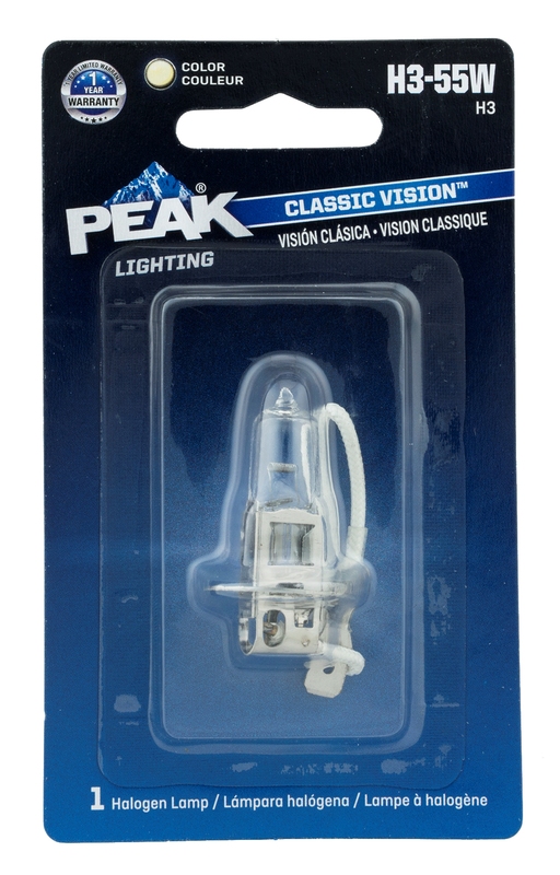 PEAK进口代理批发 Peak Classic Vision 卤素雾汽车灯泡 H3-55W