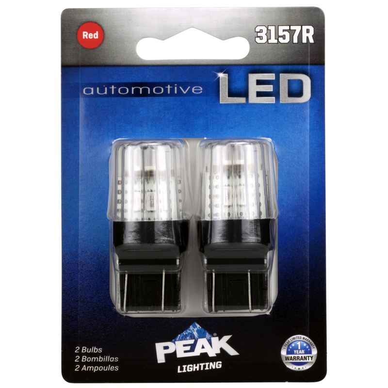 PEAK进口代理批发 Peak LED 停车/停止/尾随/转向汽车灯泡 3157R