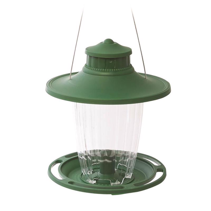 Stokes Select Wild Bird 3.8 lb Plastic Lantern Bird Feeder 5 ports