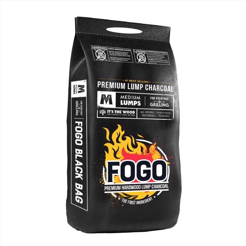 FOGO进口代理批发 FOGO Premium（黑袋）全天然块状木炭 8.8 磅