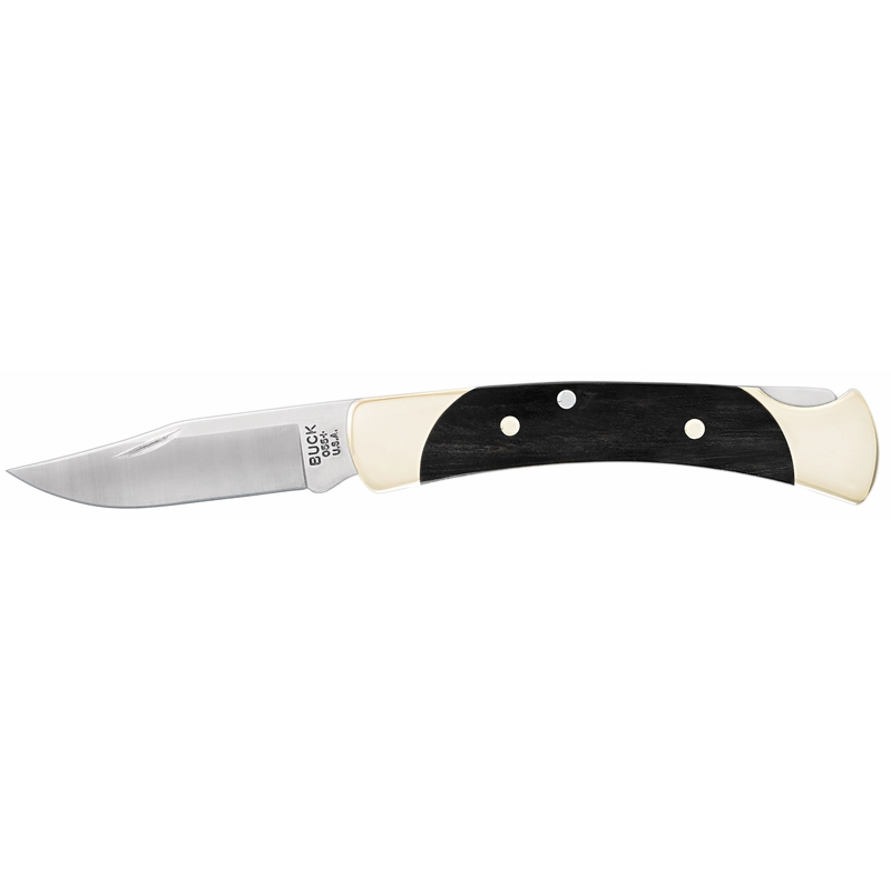 BUCK KNIVES进口代理批发 Buck Knives 55 Black 420 HC 钢 5.76 英寸折叠刀