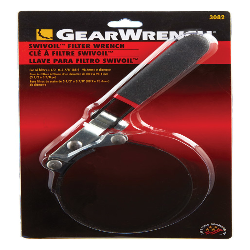 GEARWRENCH进口代理批发 GearWrench 旋转带式机油滤清器扳手 3-7/8 英寸