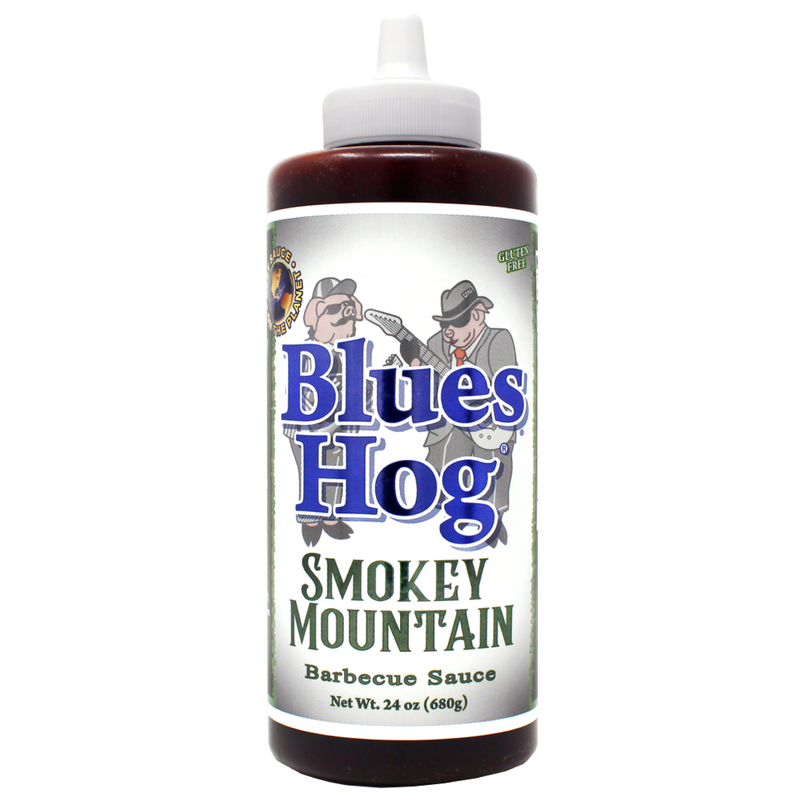 BLUES HOG进口代理批发 Blues Hog 烟山烧烤酱 24 盎司