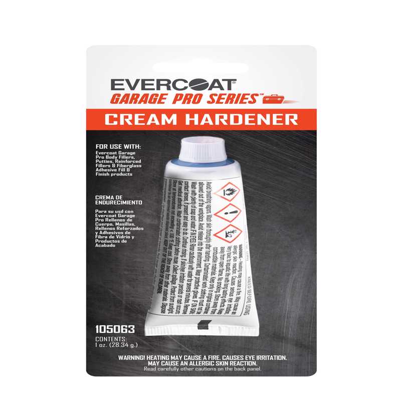 EVERCOAT进口代理批发 Evercoat Garage Pro 系列奶油固化剂 1 盎司