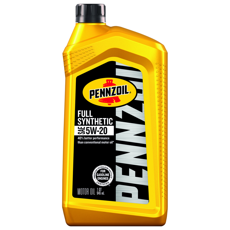 PENNZOIL进口代理批发 Pennzoil 5W-20 汽油合成机油 1 夸脱 1 包