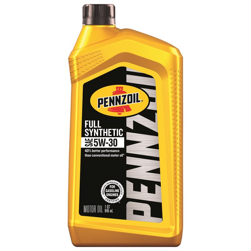 PENNZOIL进口代理批发 Pennzoil 5W-30 汽油合成机油 1 夸脱 1 包