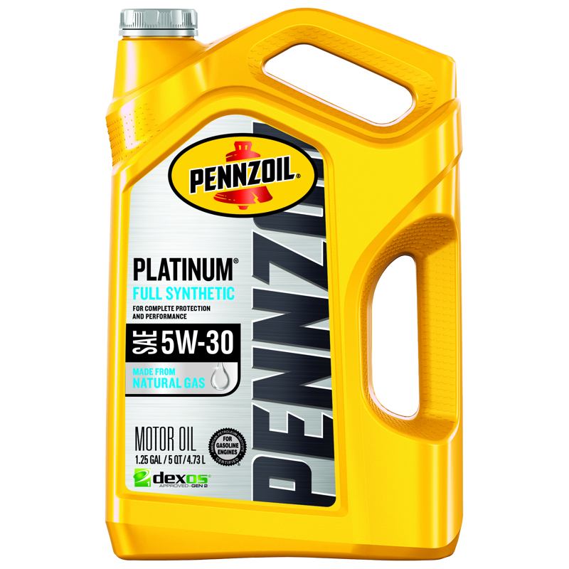 酷牌库|商品详情-PENNZOIL进口代理批发 Pennzoil Platinum 5W-30 汽油合成机油 5 夸脱 1 包