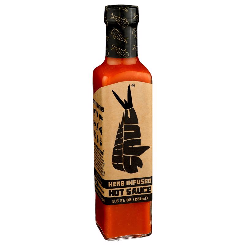 HANK SAUCE进口代理批发 Hank Sauce 香草辣酱 8.5 盎司