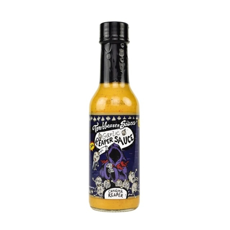 TORCHBEARER SAUCES进口代理批发 Torchbearer Sauces 大蒜收割者辣酱 5 盎司