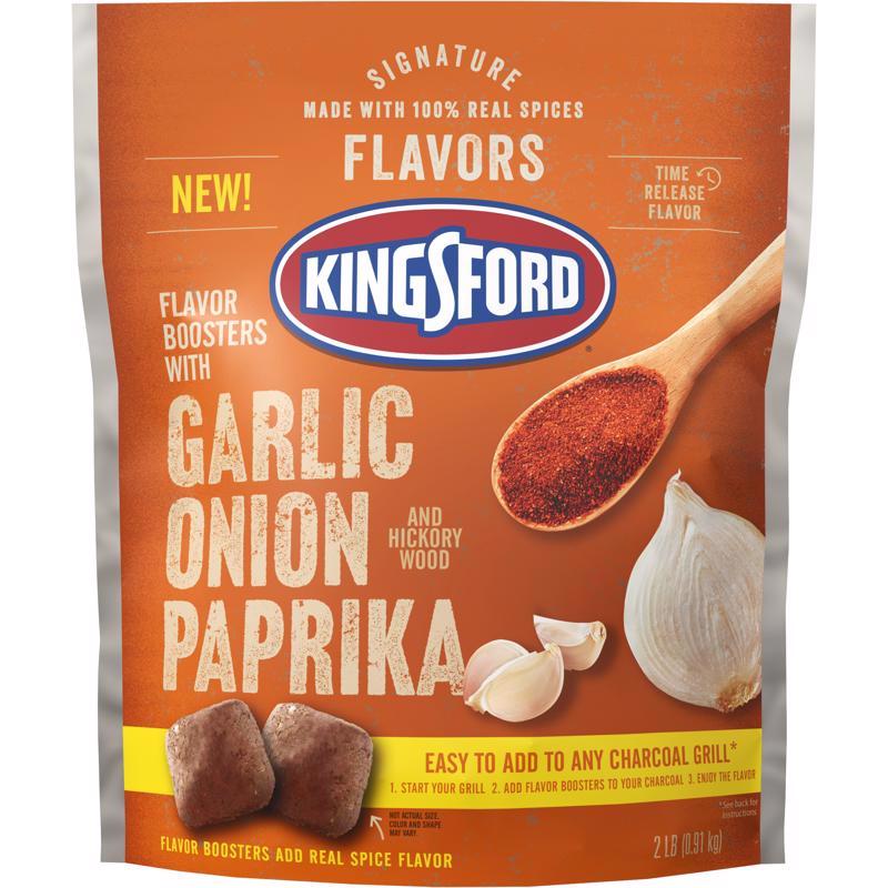 酷牌库|商品详情-KINGSFORD进口代理批发 Kingsford Signature Flavors 全天然大蒜洋葱辣椒粉木炭煤球 2 磅