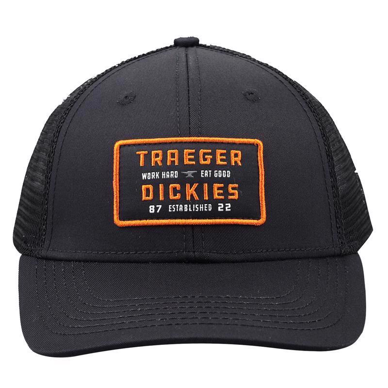 DICKIES进口代理批发 Dickies Traeger 卡车司机帽黑色 均码适合大多数人