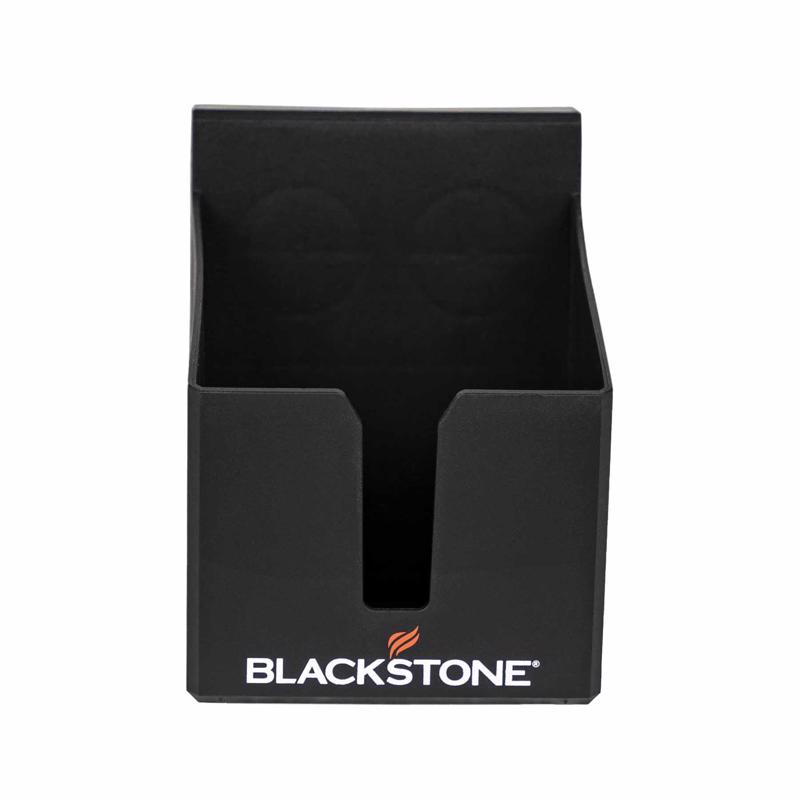 BLACKSTONE进口代理批发 Blackstone 金属黑色煎锅工具架 1 个装