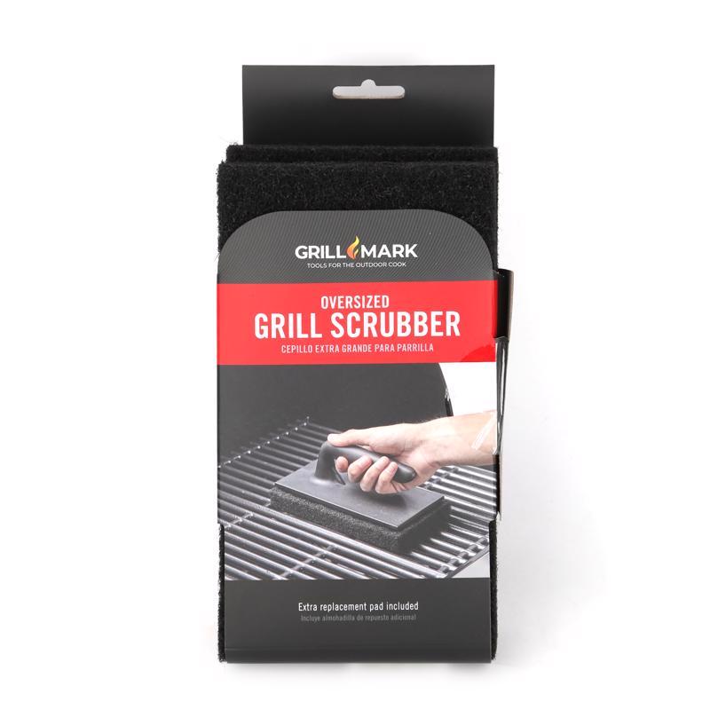 GRILL MARK进口代理批发 Grill Mark 烧烤洗涤器 4.25 英寸 HX 8 英寸 LX 4.25 英寸宽 1 包