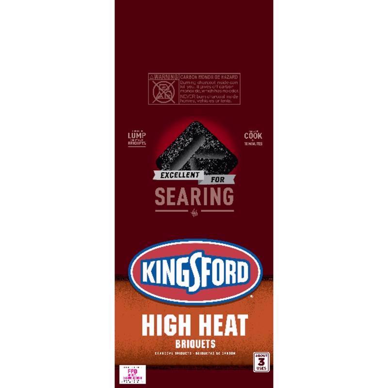 KINGSFORD进口代理批发 Kingsford High Heat 全天然原木炭块 12 磅